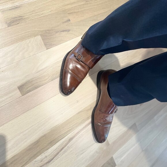 Italian High Quality Leather Dress Shoes Size 11.5